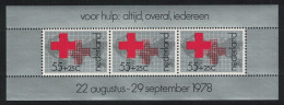 Netherlands Health Care Red Cross MS 1978 MNH SG#MS1300 - Ongebruikt