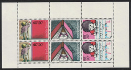 Netherlands Boy Ringing Doorbell Child Welfare MS 1978 MNH SG#MS1307 - Unused Stamps