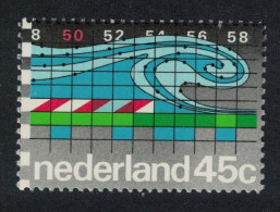 Netherlands Diagram Of Water Current 1977 MNH SG#1280 - Ungebraucht