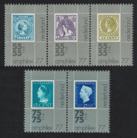 Netherlands Stamp Portraits Of Queen Wilhelmina 5v 1976 MNH SG#1254-1258 - Neufs