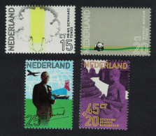 Netherlands Prince Bernhard's 60th Birthday 4v 1971 MNH SG#1133-1136 - Ongebruikt