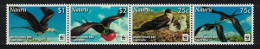 Nauru WWF Greater Frigate Bird Strip Of 4v 2008 MNH SG#681-684 MI#690-693 Sc#589-592 - Nauru