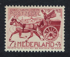 Netherlands Horse Mail Cart 1943 MNH SG#589 - Unused Stamps