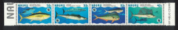 Nauru WWF Giant Fish Strip Of 4v 1997 MNH SG#458-461 MI#437-440 Sc#443 A-d - Nauru