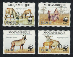 Mozambique WWF Roan Antelope 4v 2010 MNH MI#3658-3661 Sc#1930 - Mosambik