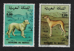 Morocco Dogs 2v 1984 MNH SG#674-675 - Morocco (1956-...)