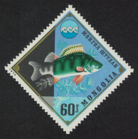Mongolia Eurasian Perch Fish 1974 MNH SG#879 - Mongolië
