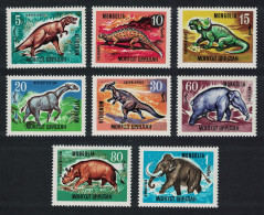 Mongolia Prehistoric Animals 8v 1966 MNH SG#436-443 - Mongolie