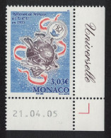 Monaco UPU Membership Corner Date €3.03 2005 MNH SG#2715 MI#2758 - Neufs