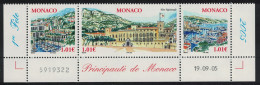 Monaco National Day Bottom Strip Of 3v 2005 MNH SG#2731-2733 MI#2771-2773 - Unused Stamps