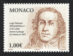 Monaco Luigi Brugnatelli Electroplating 2004 MNH SG#2684 MI#2727 - Unused Stamps