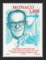 Monaco Frank Willard Nobel Prize Winner 2004 MNH SG#2692 MI#2735 - Unused Stamps