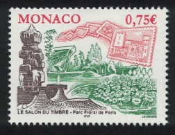 Monaco Salon De Timbre Park Floral 2004 MNH SG#2667 MI#2704 - Unused Stamps