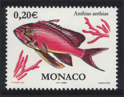 Monaco Fish Common Barberfish 2002 MNH SG#2528 MI#2573 - Ongebruikt