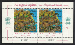 Monaco 10th Anniversary Of Marcel Korenlein Arboretum Sheetlet Of 2v 1997 MNH SG#2348 - Ongebruikt