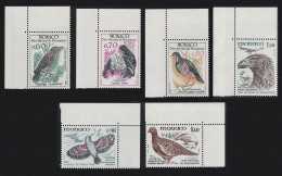 Monaco Nutcracker Grouse Partridge Eagle Birds 6v Corners 1982 MNH SG#1559-1564 MI#1520-1526 - Unused Stamps