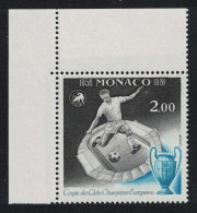 Monaco 25th Anniversary Of European Football Cup Corner 1981 MNH SG#1491 - Unused Stamps