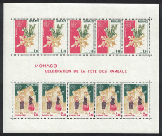 Monaco European Folklore MS 1981 MNH SG#MS1490 MI#1473-1474 - Ongebruikt