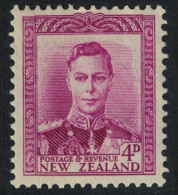 New Zealand King George VI 4d 1941 MNH SG#681 - Neufs