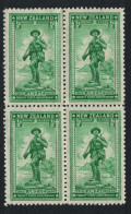 New Zealand Anzac Landing At Gallipoli Block Of 4 Def 1936 SG#591 - Unused Stamps