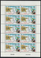 New Caledonia 20th Anniversary Of Matignon Accords Sheetlet Of 10 2008 MNH SG#1444 MI#1465 - Unused Stamps