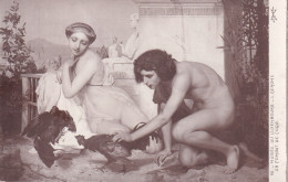 SALON DE PARIS(FEMME) NUE(COMBAT DE COQ) - Paintings