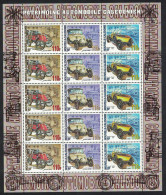 New Caledonia Vintage Cars Sheetlet Of 5 Sets 2006 MNH SG#1371-1373 MI#1384-1386 - Ungebraucht