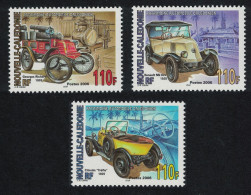 New Caledonia Vintage Cars 3v 2006 MNH SG#1371-1373 MI#1384-1386 - Unused Stamps