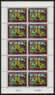 New Caledonia 'Tradimodernition' By Nat D. Pacific Painters Sheetlet Of 10v 2004 MNH SG#1338 MI#1349 - Ongebruikt