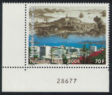 New Caledonia 150th Anniversary Of Noumea 70f Corner Number 2004 MNH SG#1325 MI#1337 - Neufs