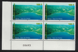 New Caledonia Tourism 100f Corner Block Of 4 Number 2004 MNH SG#1337 MI#1350 - Neufs