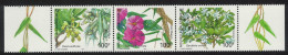 New Caledonia Forest Flowers Strip Of 3v 2004 MNH SG#1320-1322 MI#1334-1336 - Neufs
