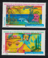New Caledonia Dolphin Butterfly 2v 2004 MNH SG#1335-1336 MI#1348-1349 - Unused Stamps