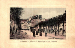 MAMERS - Place De La République Et Rue Gambetta  //// 128 - Mamers