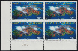 New Caledonia Quen Island Aerial View Corner Block Of 4 Number 2003 MNH SG#1309 MI#1316 - Unused Stamps