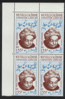 New Caledonia Fernande Leriche Educator And Author 155f Corner Block Of 4 2001 MNH SG#1242 MI#1250 - Unused Stamps
