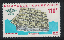 New Caledonia Reconstruction Of 'France II' Ship 2001 MNH SG#1228 - Neufs