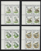 New Caledonia Birds WWF Kagu 4 Corner Blocks Of 4 1998 MNH SG#1150-1153 MI#1144-1147 Sc#798-801 - Nuovi