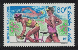 New Caledonia Cycling Swimming Running Triathlon 1995 MNH SG#1035 - Ongebruikt