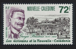New Caledonia Georges Baudoux Writer 1988 MNH SG#848 - Neufs