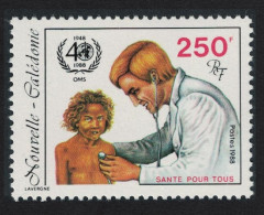New Caledonia 40th Anniversary Of WHO 1988 MNH SG#851 - Neufs