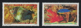 New Caledonia Noumea Aquarium Fish 2v 1988 MNH SG#825-826 - Unused Stamps