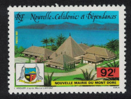 New Caledonia New Town Hall Mont Dore 1987 MNH SG#809 - Ongebruikt