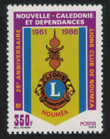 New Caledonia Noumea Lions Club 1986 MNH SG#798 - Neufs