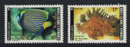 New Caledonia Fish Noumea Aquarium 2v 1986 MNH SG#780-781 - Unused Stamps