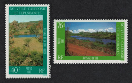 New Caledonia Landscapes 2v 2nd 1986 MNH SG#795-796 - Unused Stamps