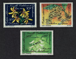 New Caledonia Orchids 3v 1983 MNH SG#690-692 - Unused Stamps