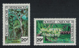 New Caledonia Flora 2v 1982 MNH SG#678-679 - Unused Stamps