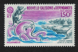 New Caledonia The Rat And The Octopus Canaque Legend 1982 MNH SG#676 - Ongebruikt