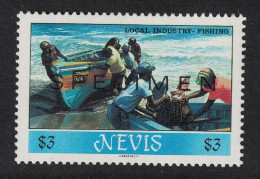 Nevis Fishing Local Industries SPECIMEN 1986 MNH SG#405 - St.Kitts E Nevis ( 1983-...)